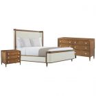 Theodore Alexander Dorchester US King Bedroom Set in Marshmallow Performance #UP6170