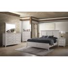 Intercon Furniture San Mateo Panel Bedroom Set in White