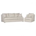 Vanguard Furniture Ease Stocked Cora Sofa Set - Tatz Natural