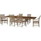 Theodore Alexander Nova Extending Dining Set in Dusk TAS40025.1BUT-TAS41025.1BUT