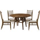 Theodore Alexander Nova Round Dining Set in Dusk TAS40024.1BUU