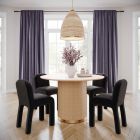 TOV Furniture Akiba 49" Round Dining Set