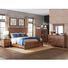 Intercon Furniture Taos Storage Bedroom Set in Canyon Brown