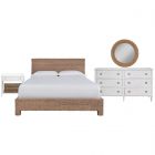 Universal Furniture Modern Farmhouse Seaton Bedroom Set, Queen U011A355