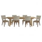 Universal Furniture Griffith Park Sienna Rectangular Dining Set with Upholstered Side Chair