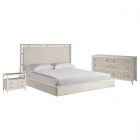 Universal Furniture Avaline Kendall Bedroom Set King, White Oak