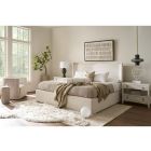 Universal Furniture Avaline Owen Storage Bedroom Set Queen, White Oak