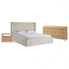 Universal Furniture Avaline Owen Storage Bedroom Set Queen, Skylark