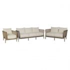 Vanguard Fritz Sofa Set - Irene Snow (154224) Grade#22