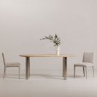 Moe's Home Collection Fia Dining Set in Travertine