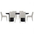 Moe's Home Collection Rocca Dining Set in Black