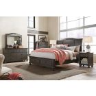 Aspenhome Oxford Sleigh Storage Bedroom Set - Peppercorn #451N