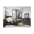 Magnussen Abington Poster Bedroom Set in Weathered Charcoal