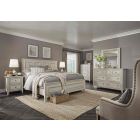 Magnussen Raelynn Panel Bedroom Set in Weathered White