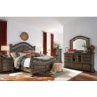 Magnussen Durango Panel Bedroom Set in Willadeene Brown