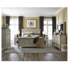 Magnussen Newport Panel Bedroom Set in Alabaster