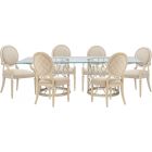 Caracole Classic Around The Reef Rectangular Dining Table Set