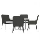 Bernhardt Furniture Exteriors Del Mar Round & Rope Arm Chair Dining Set