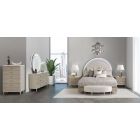 AICO Michael Amini Kathy Ireland Eclipse Bedroom Set with Lights