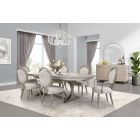 AICO Michael Amini Kathy Ireland Eclipse Oval Dining Set