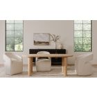 Moe's Home Collection Milo Small Dining Set in Oak