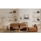 Moe's Home Collection Scout Sofa Set in Toffee