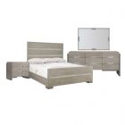 Bernhardt Furniture Foundations Panel Bedroom Set Light/Dark Shale