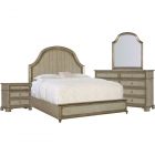 Hooker Furniture Alfresco Lauro Queen Panel Bedroom Set with Metal