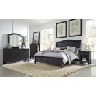 Aspenhome Oxford Sleigh Storage Bedroom Set - Rubbed Black #451