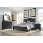 Aspenhome Oxford Sleigh Storage Bedroom Set - Rubbed Black #450