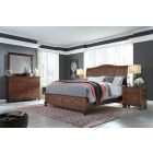 Aspenhome Oxford Sleigh Storage Bedroom Set - Whiskey Brown #450