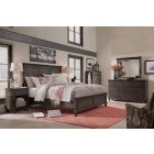 Aspenhome Oxford Panel Bedroom Set - Peppercorn #451