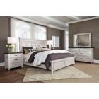 Aspenhome Caraway Panel Bedroom Set - Aged Ivory #450