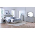 Aspenhome Cambridge Sleigh Bedroom Set - Light Gray Paint #451