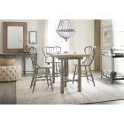 Hooker Furniture Ciao Bella Friendship Dining Set- Natural/Gray