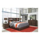 Aspenhome Modern Loft Platform Bedroom Set - Brownstone #450