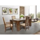 AICO Michael Amini Kathy Ireland Carrolton Rectangular 76" Dining Set