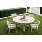 Essentials For Living Woven Boca-Lucia Outdoor 63" Round Dining Set, T2SC1