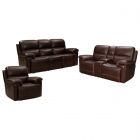 Barcalounger Sedrick Sofa Set, El Paso Walnut