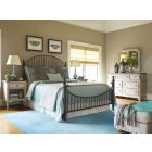 Kincaid Furniture Weatherford Catlins Queen Metal Bedroom Set in Cornsilk