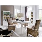 Novasolo Halifax and Wickerworks Morin Dining Set - 70"