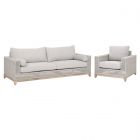 Essentials For Living Woven Tropez Outdoor Sofa Set