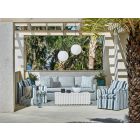 Universal Furniture Coastal Living Outdoor Siesta Key Slipcover Sofa Set - Special Order