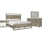 Bernhardt Furniture Loft Highland Park Shaw Panel Bedroom Set, King