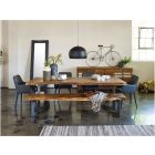 Moe's Home Collection Bent Large Dining Set in Light Brown