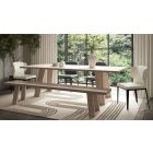 Moe's Home Collection Tanya Dining Set in Light Grey