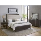 Pulaski Furniture West End Loft Upholstered Bedroom Set with Accent Nightstand, Queen