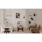 Moe's Home Collection Estelle Sofa Set in Cream