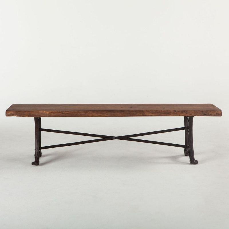 Home Trends Design Organic Forge Bench 70 Unlimited Furniture