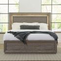 Liberty Furniture Horizons King Panel Bed in Graystone